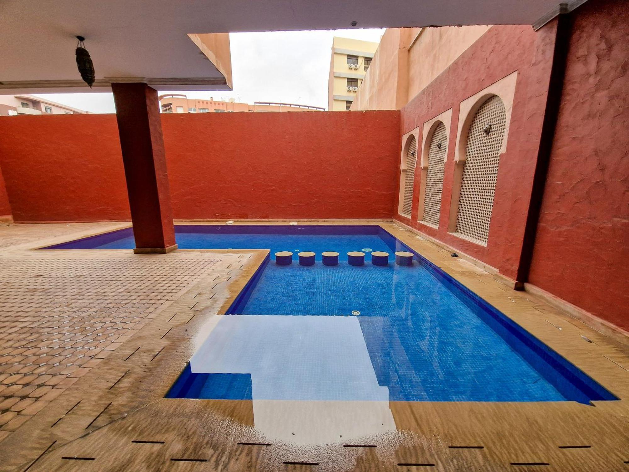 Superbe Appartement Piscine Gueliz Μαρακές Εξωτερικό φωτογραφία